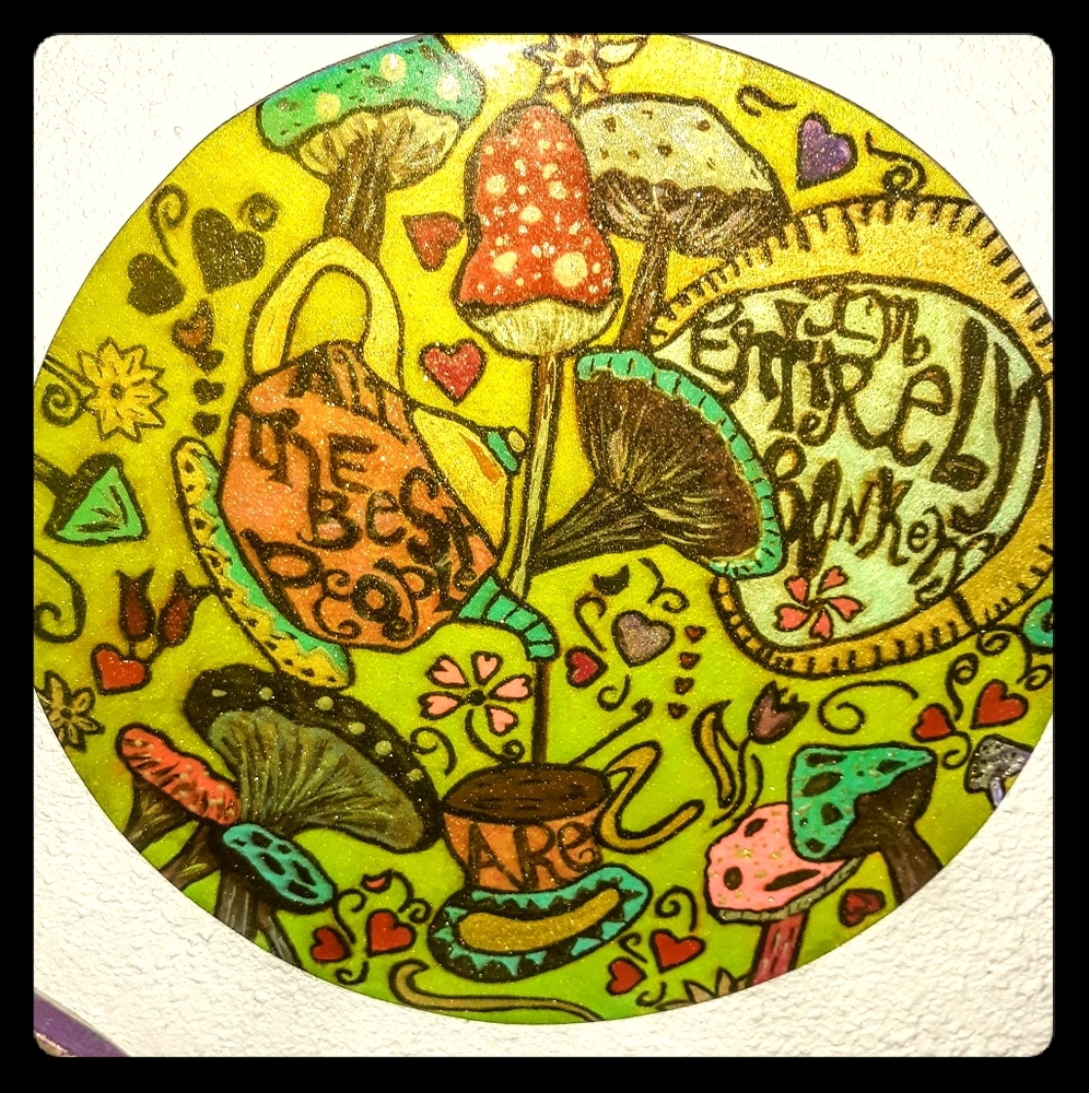 Alice in Wonderland INSPIRED wall art